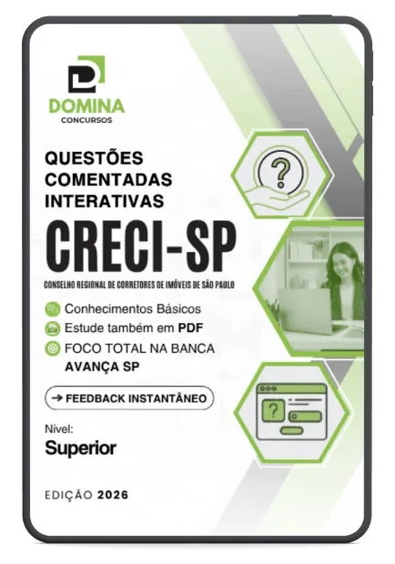 CRECI SP – Nível Superior | 1000 Questões Comentadas