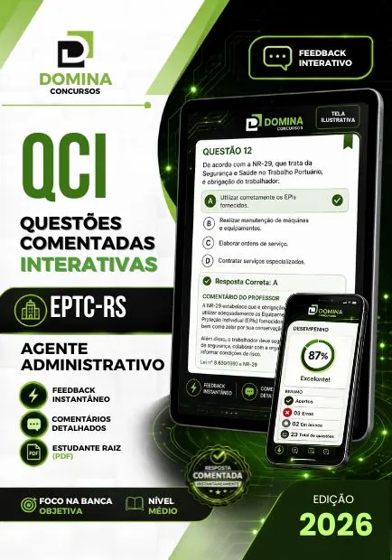 Agente Administrativo EPTC Porto Alegre RS | 750 Questões Comentadas 2026