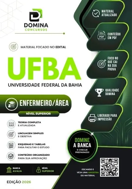 Enfermeiro UFBA | Apostila 2026