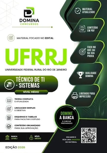 Técnico em Tecnologia da Informação Sistemas UFRRJ | Apostila 2026