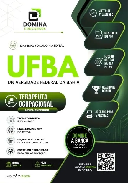 Terapeuta Ocupacional UFBA | Apostila 2026
