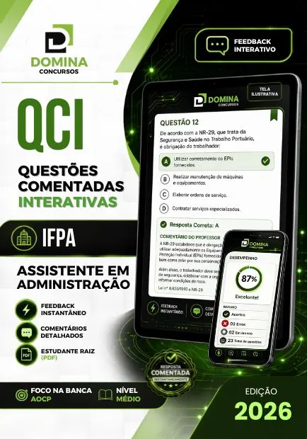 Assistente em Administração IFPA | 750 Questões Comentadas 2026