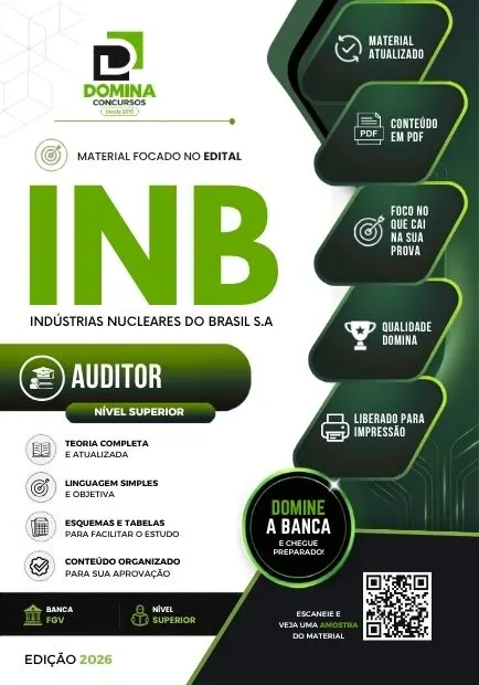 Auditor INB | Apostila 2026