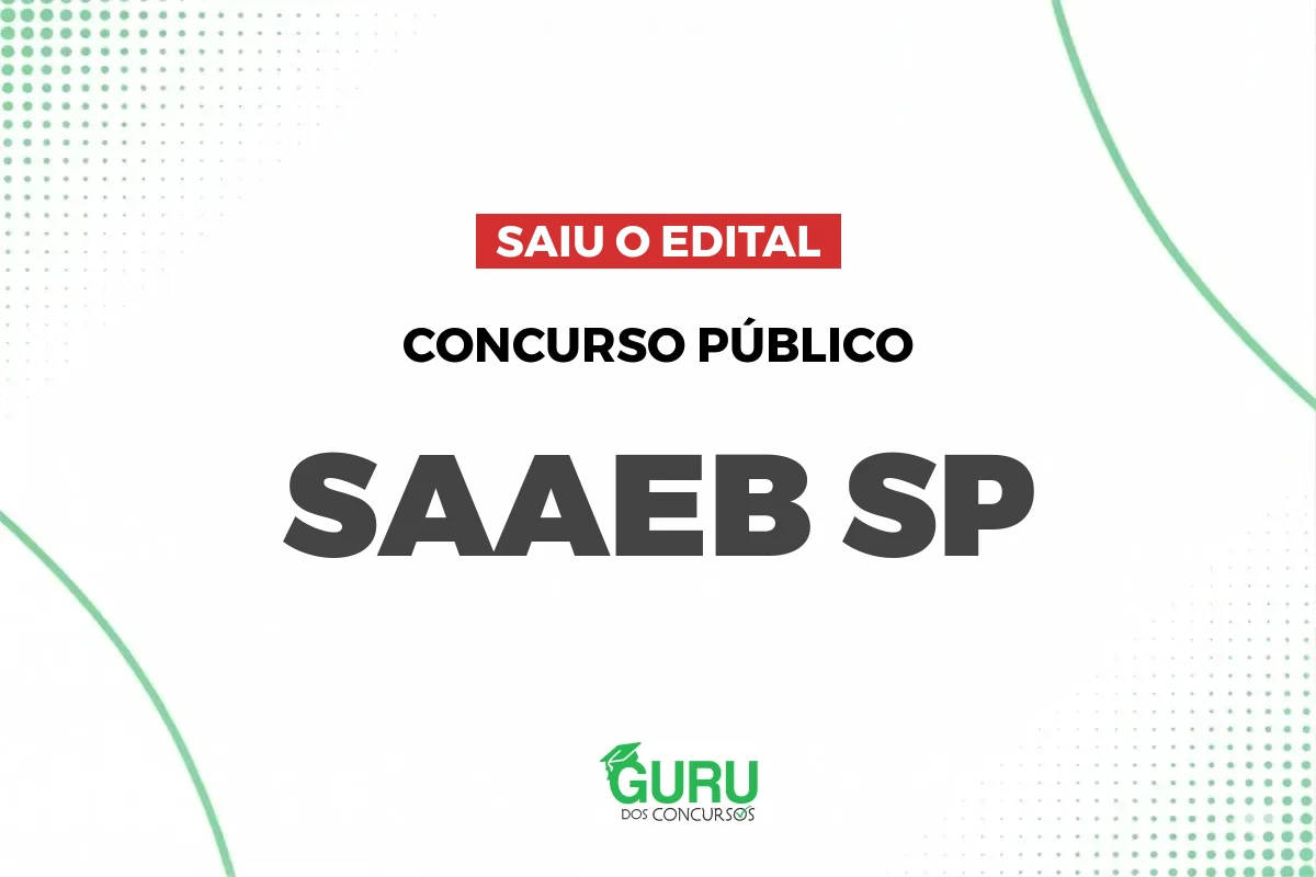 Concurso SAAEB de Brotas – SP: Edital publicado com 7 vagas mais Cadastro Reserva e salários de até R$ 6.139,03
