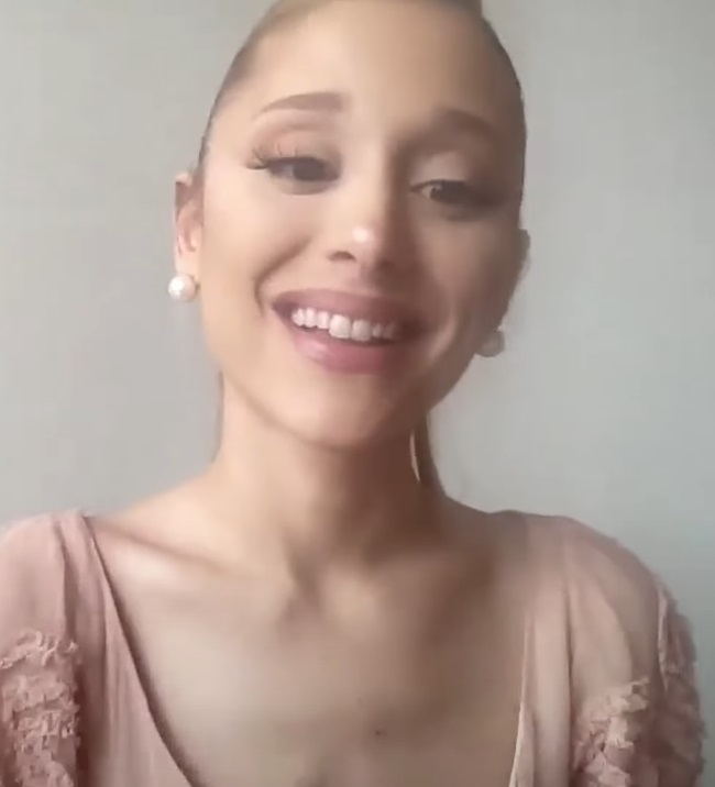 Ariana Grande in an interview about Wicked with Margaret Gardiner in 2024 (0:33)
