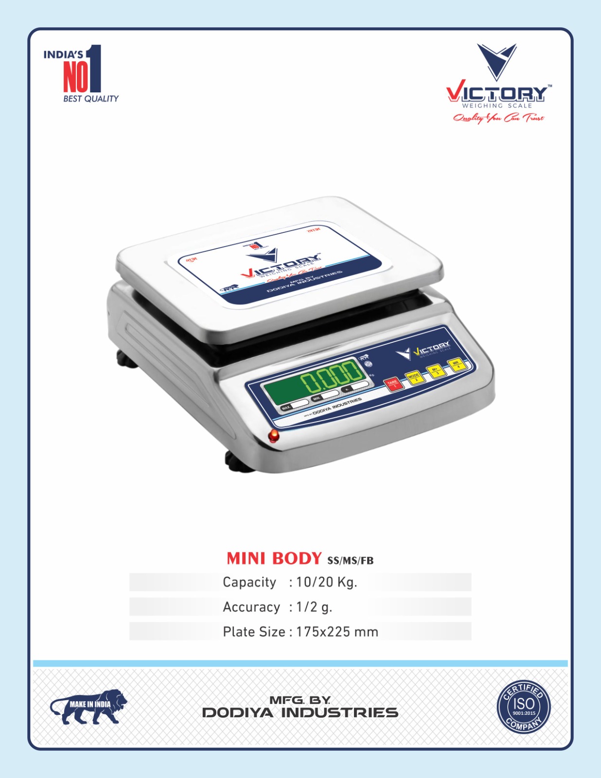 Mini digital scale