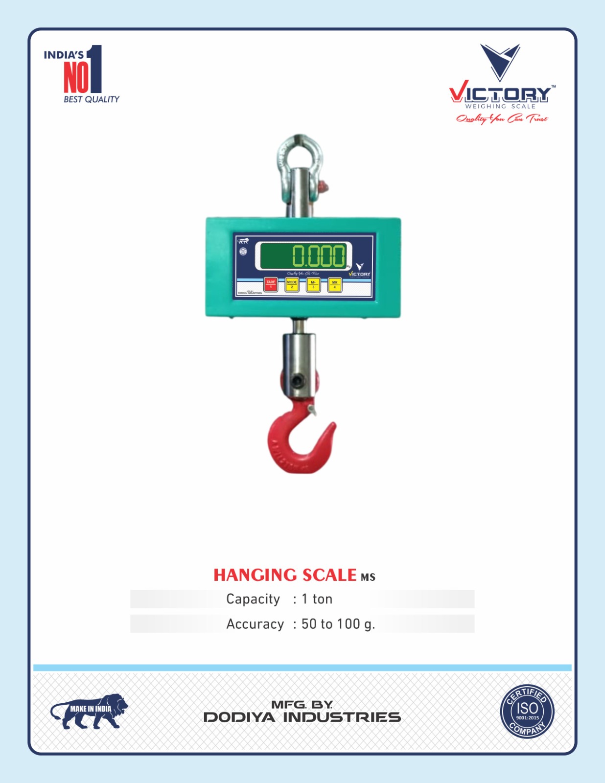 Hanging scale