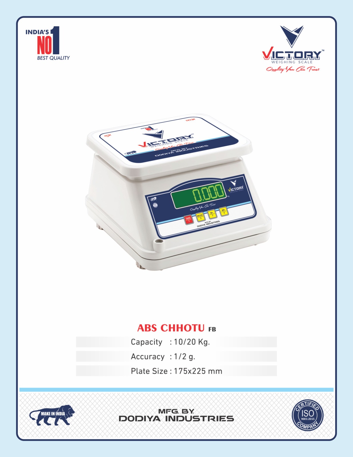 Abs chotu scale
