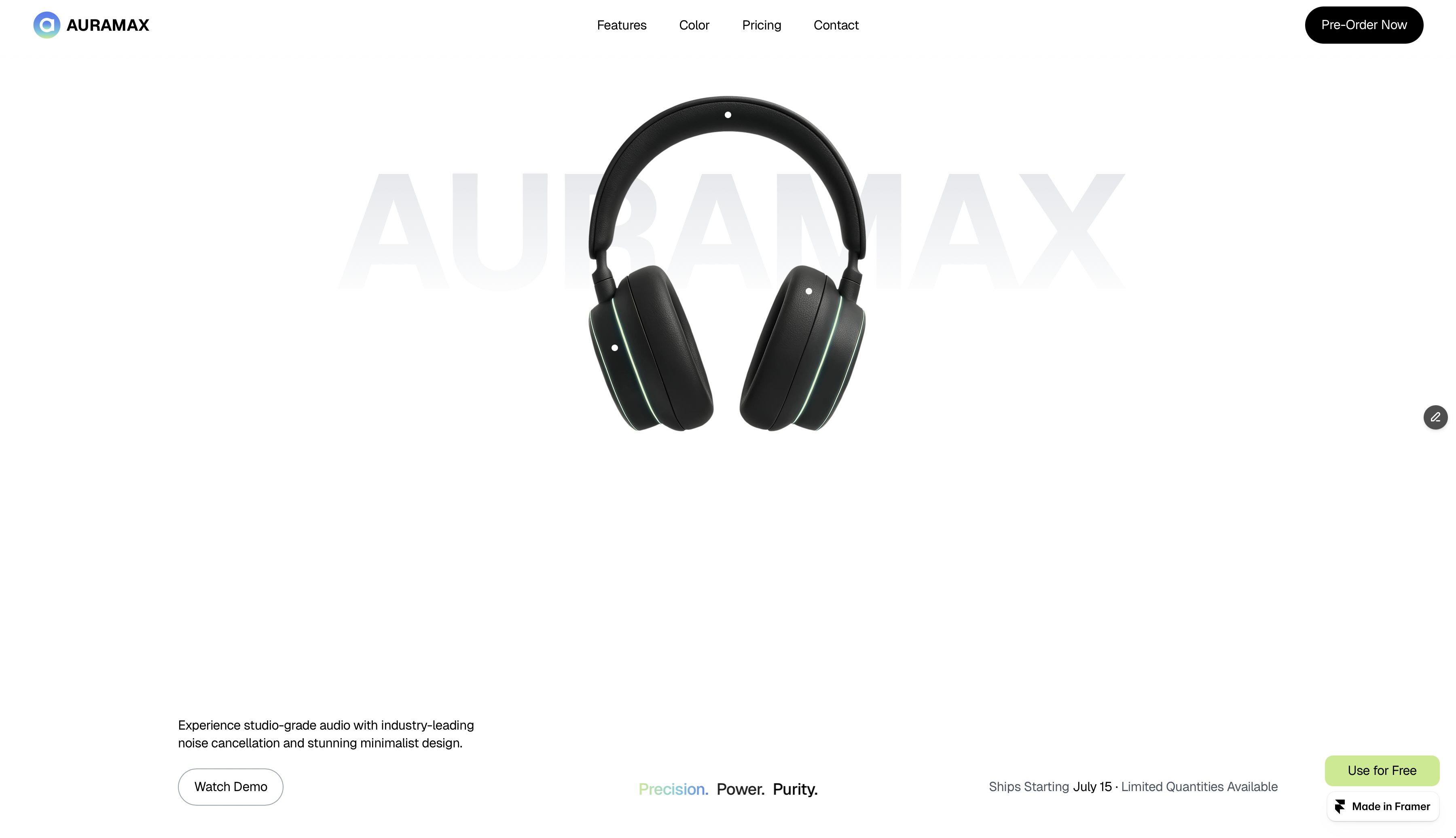AURAMAX — case study by Jomiez Innovation