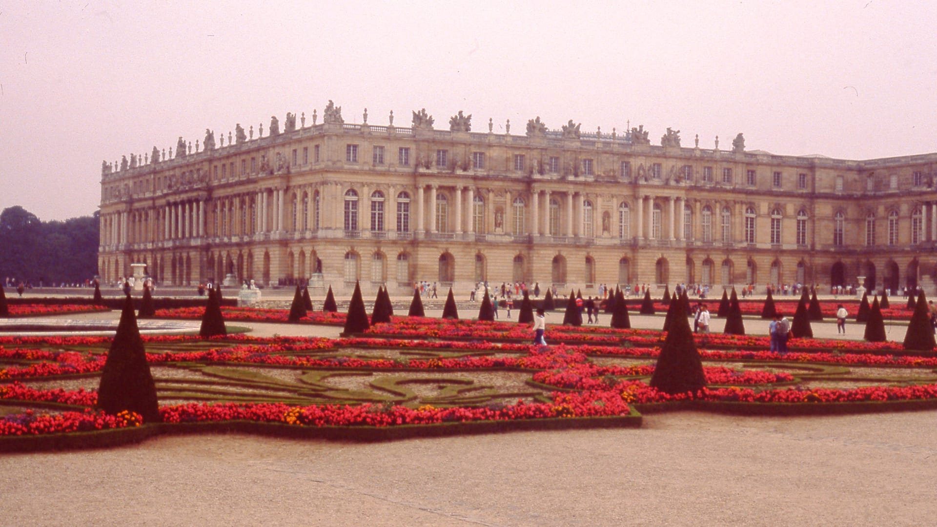 Vintage Palais de Chaillot view
