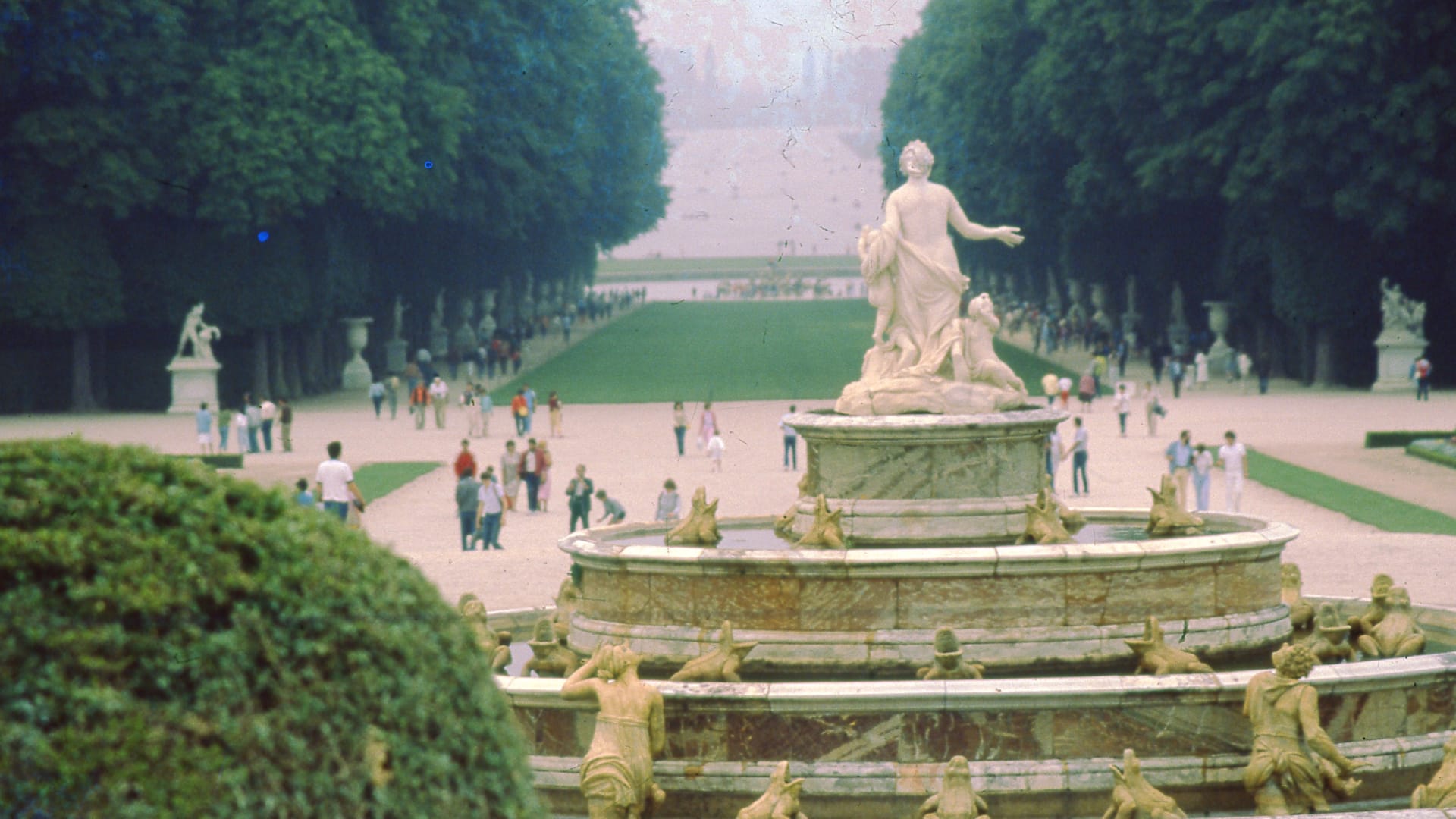 Vintage Paris gardens