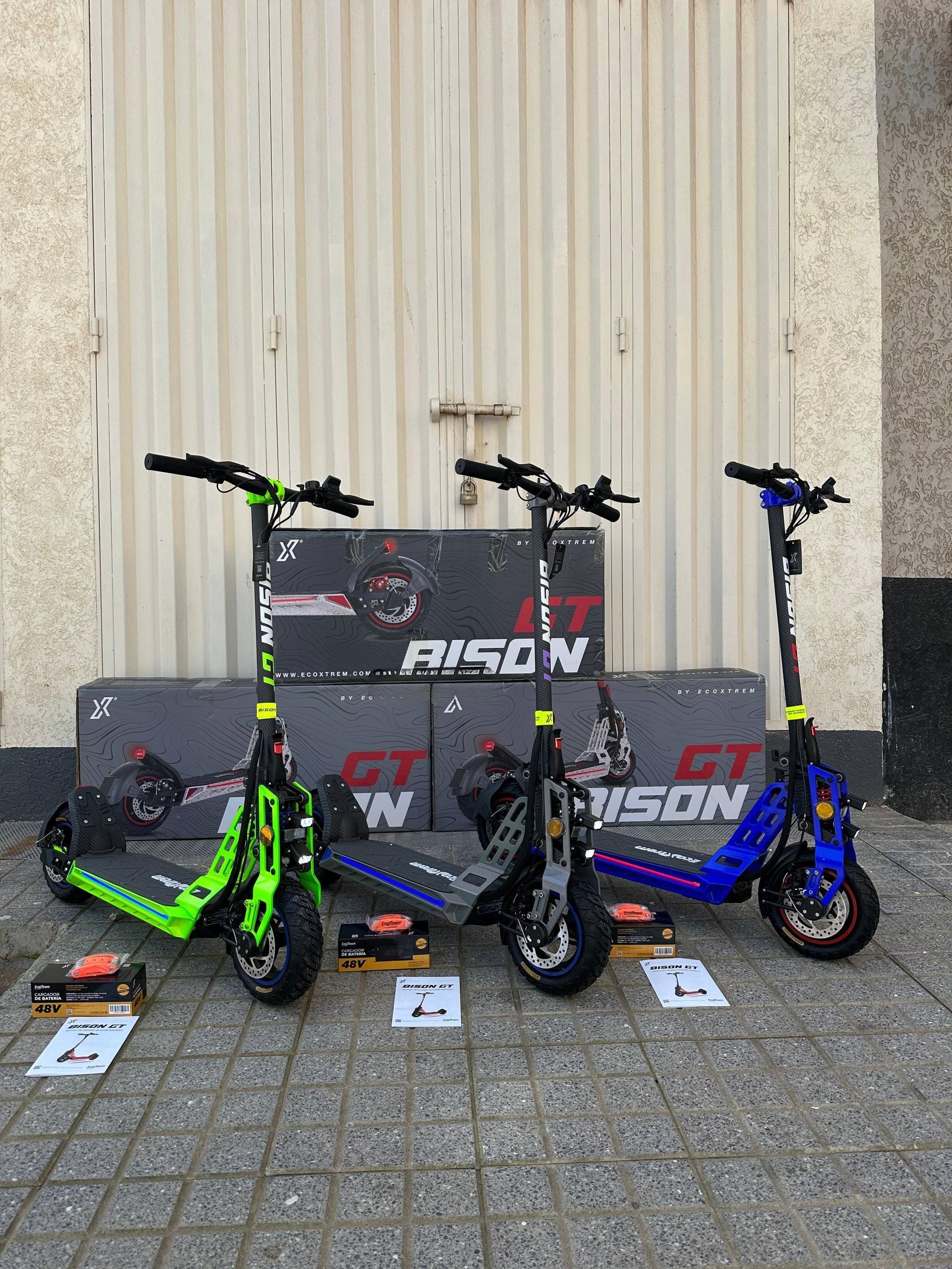 TROTTINETTE ÉLECTRIQUE BISON GT CARBON 1000W