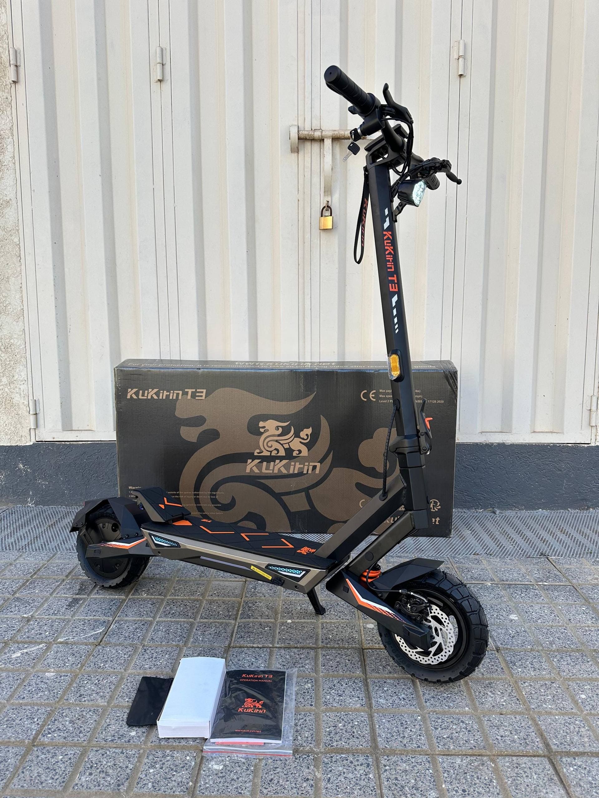 TROTTINETTE ÉLECTRIQUE KUKIRIN T3 800W