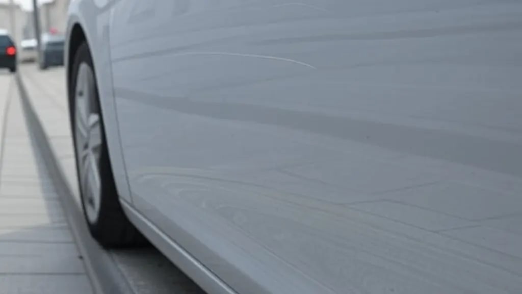 Nieświadome Zarysowanie Samochodu