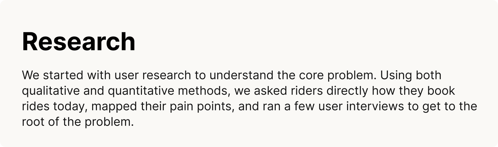 Research