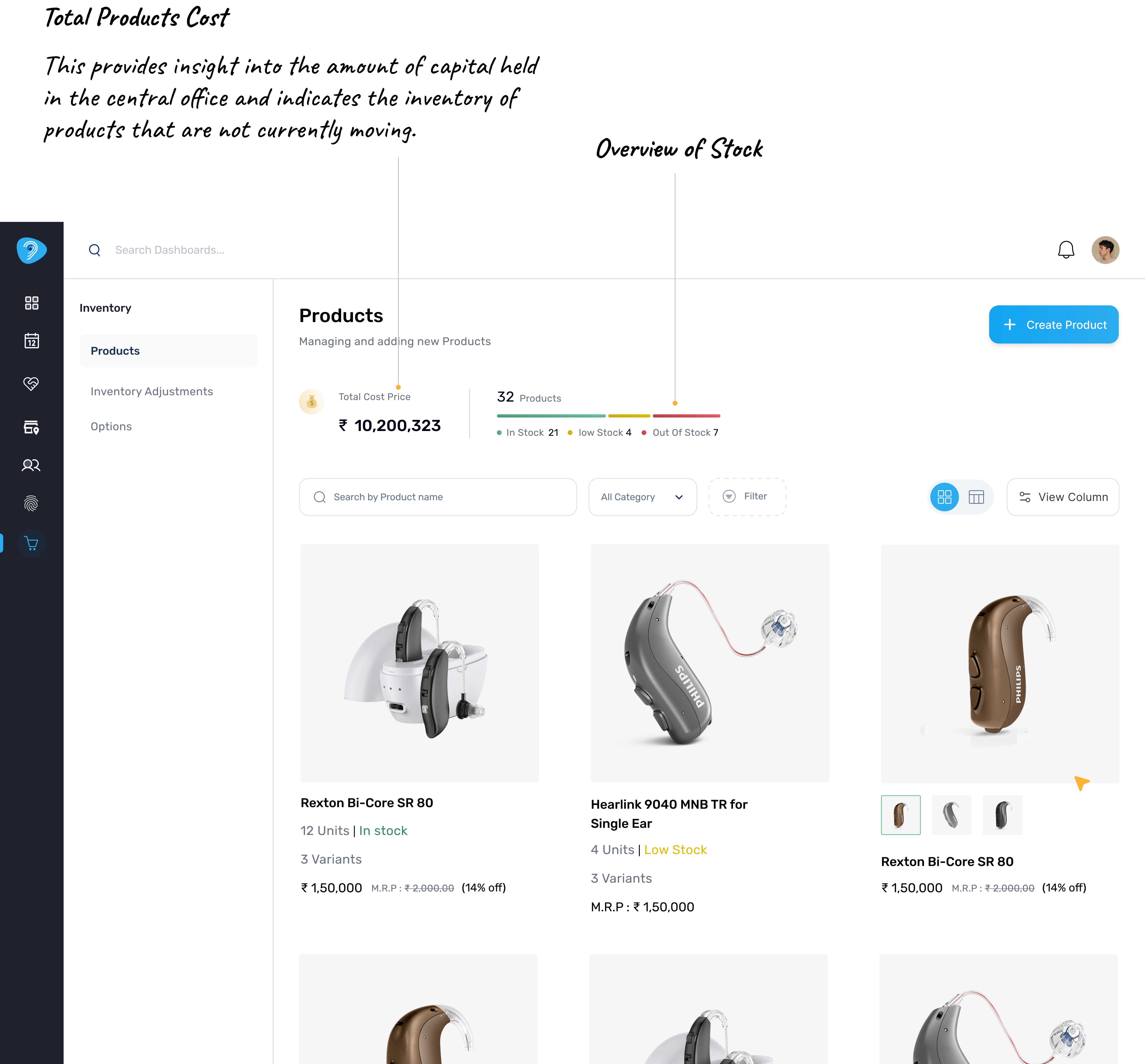Product Listing 