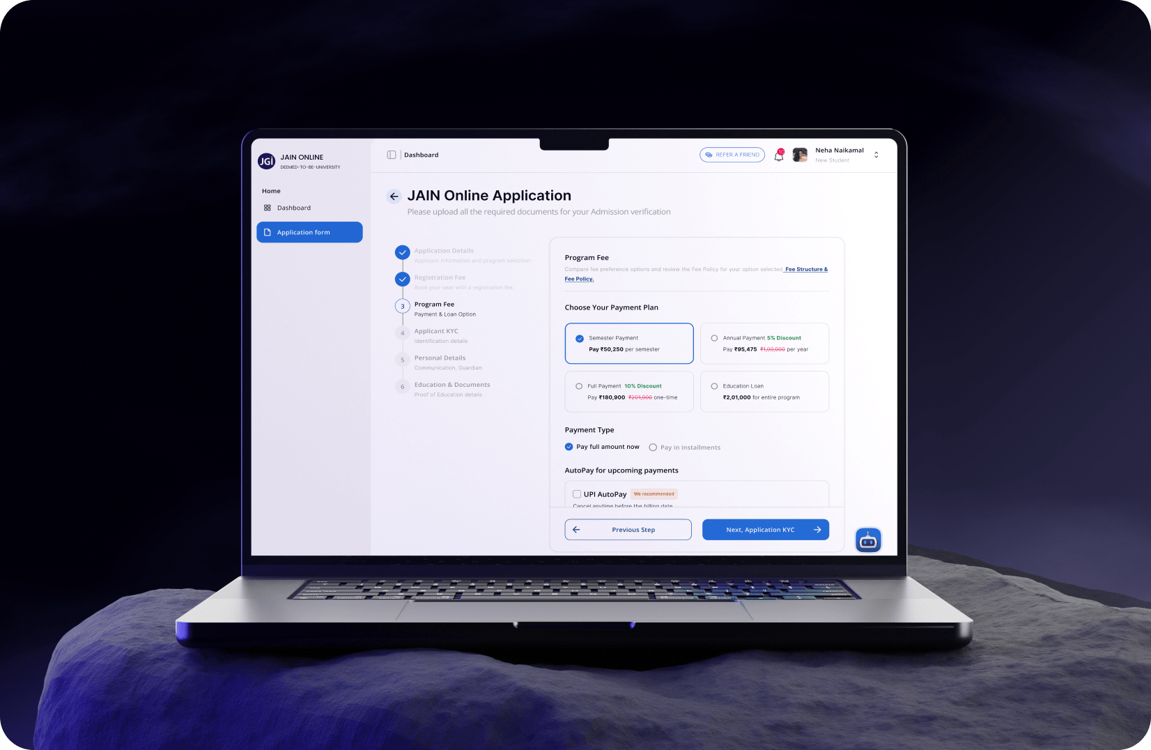 Admission Workflow System