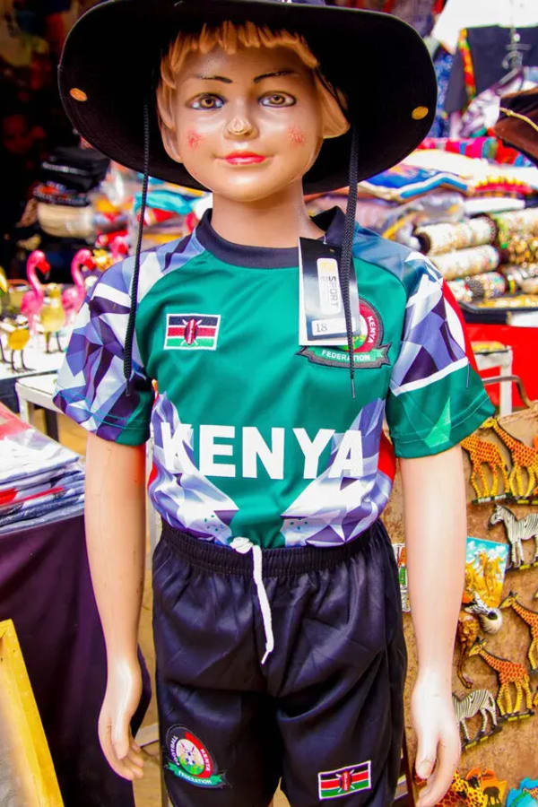 Kenya Kids Football Jerseys f