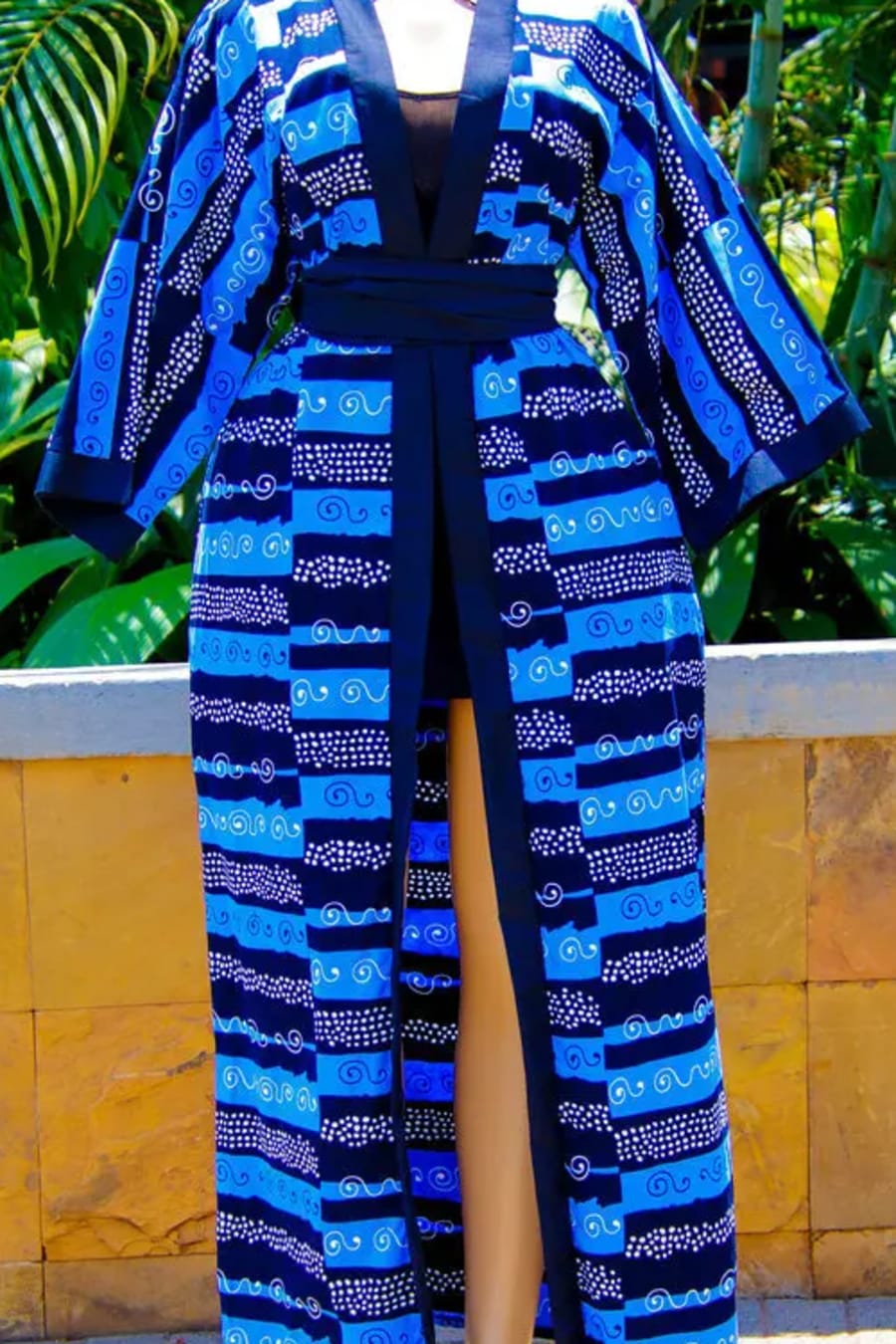 Colorful Ankara Kimono, photo 1