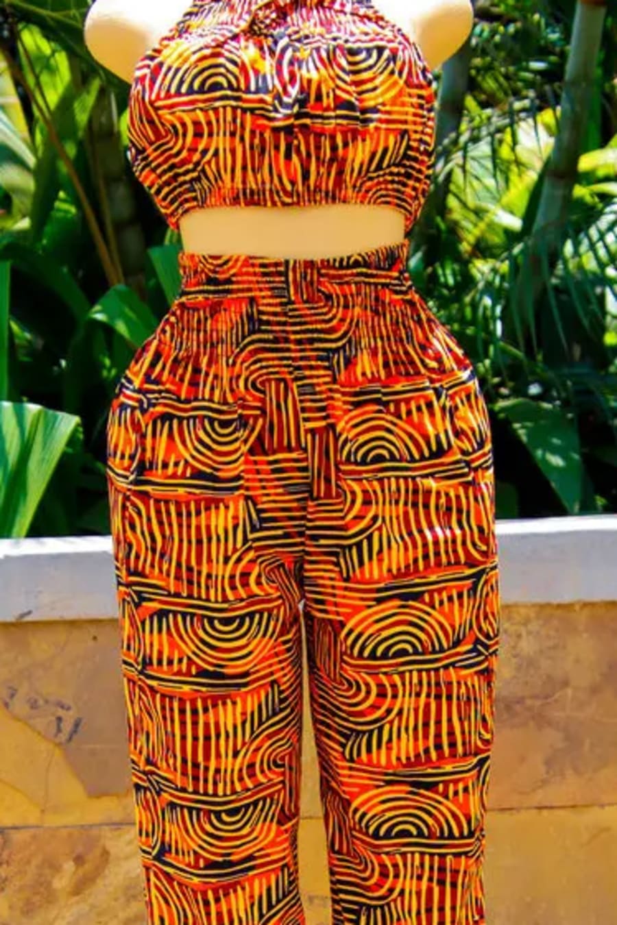 Ankara Golden Glow Two-Piece, photo 1
