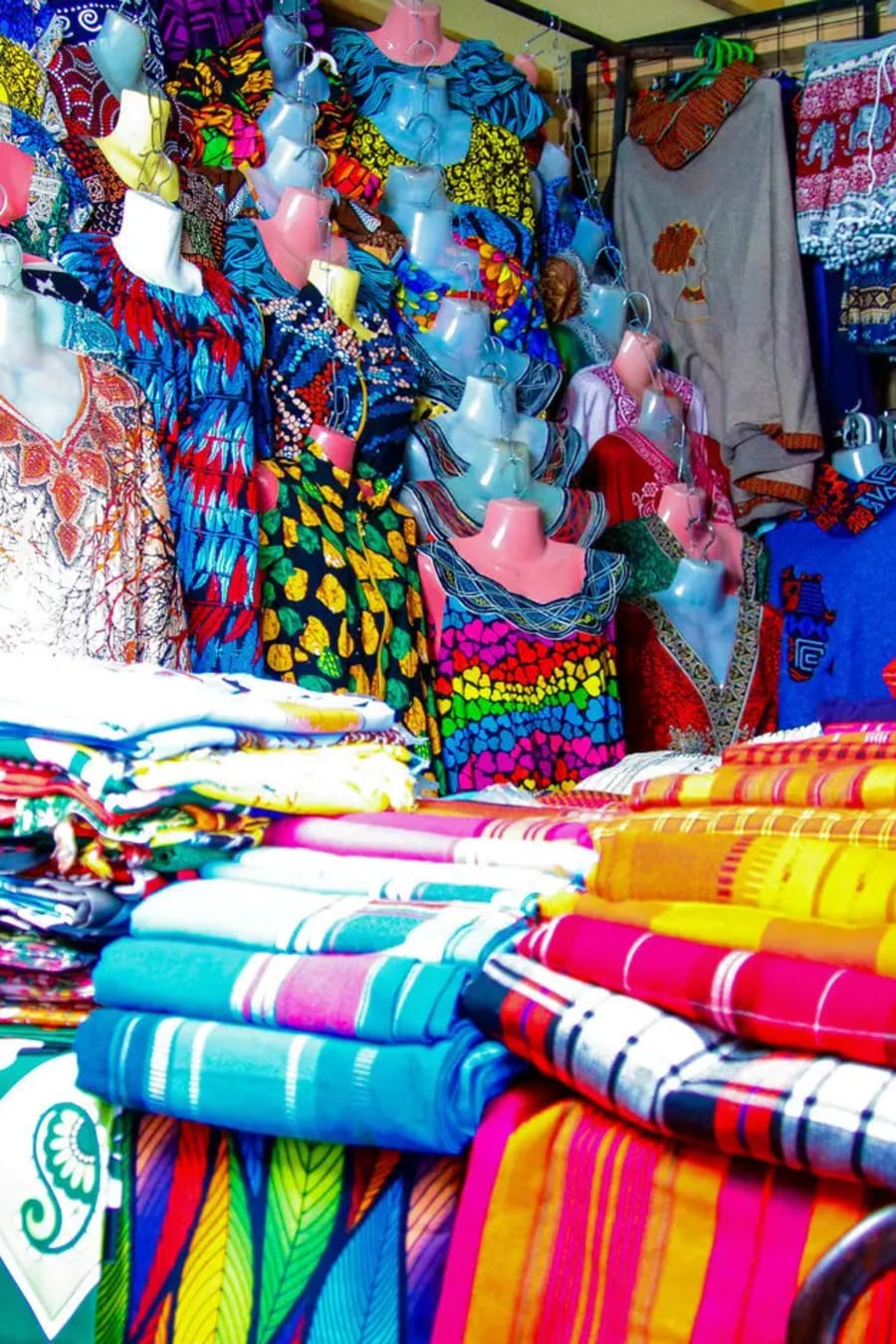 Traditional African fabrics, photo 1