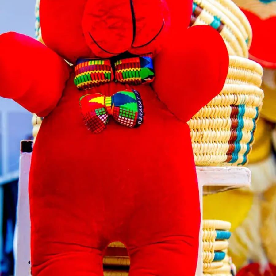 Red teddy bear, photo 1