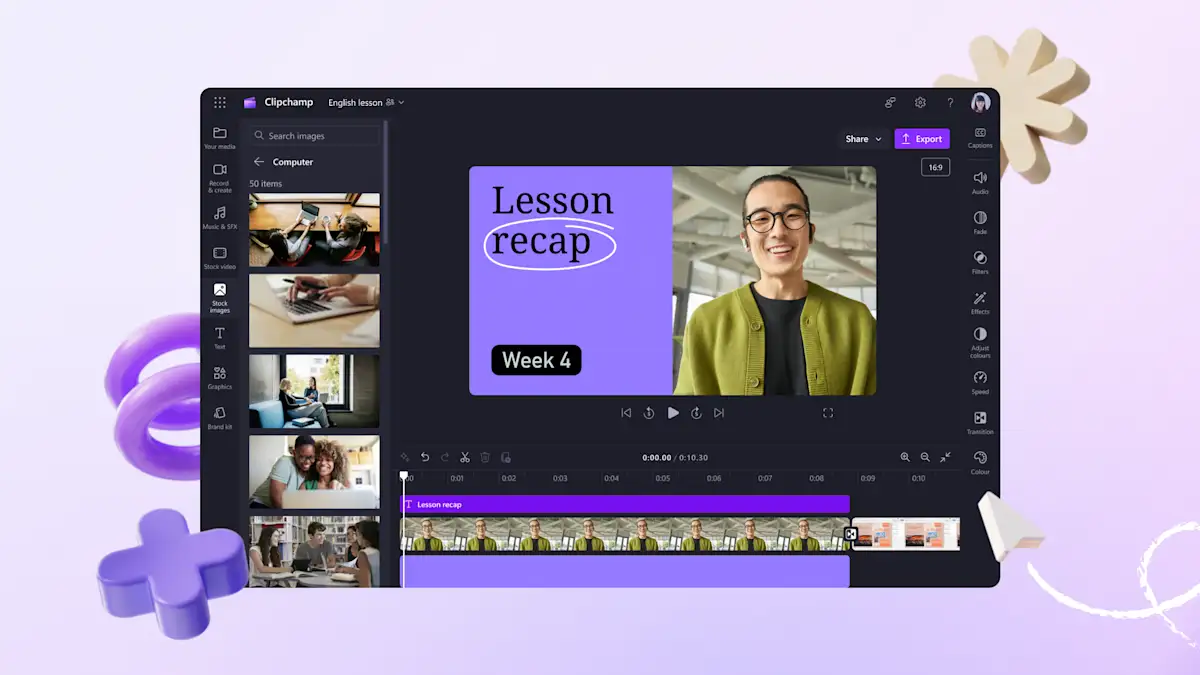 Clipchamp thumbnail