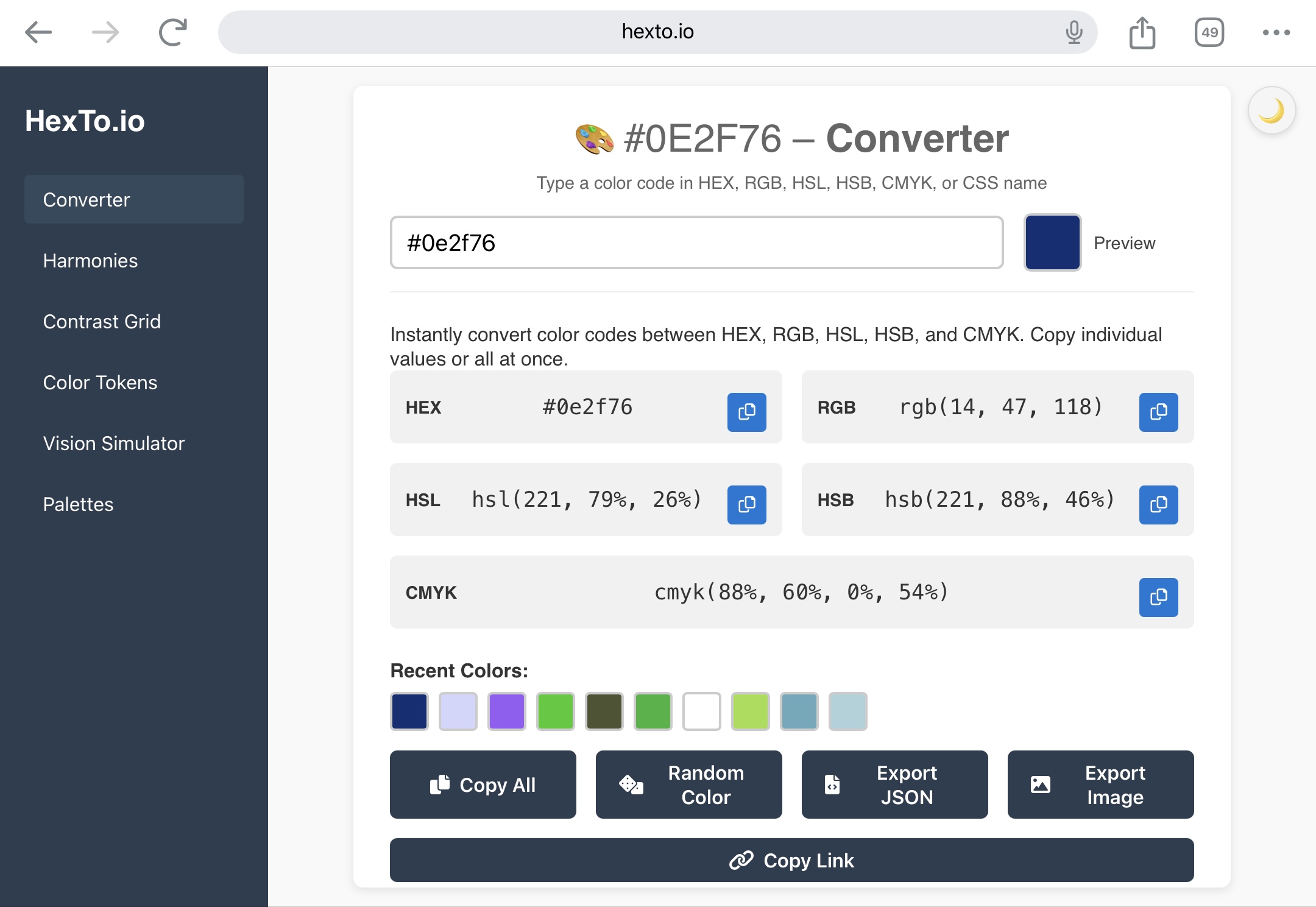 Color Conversion