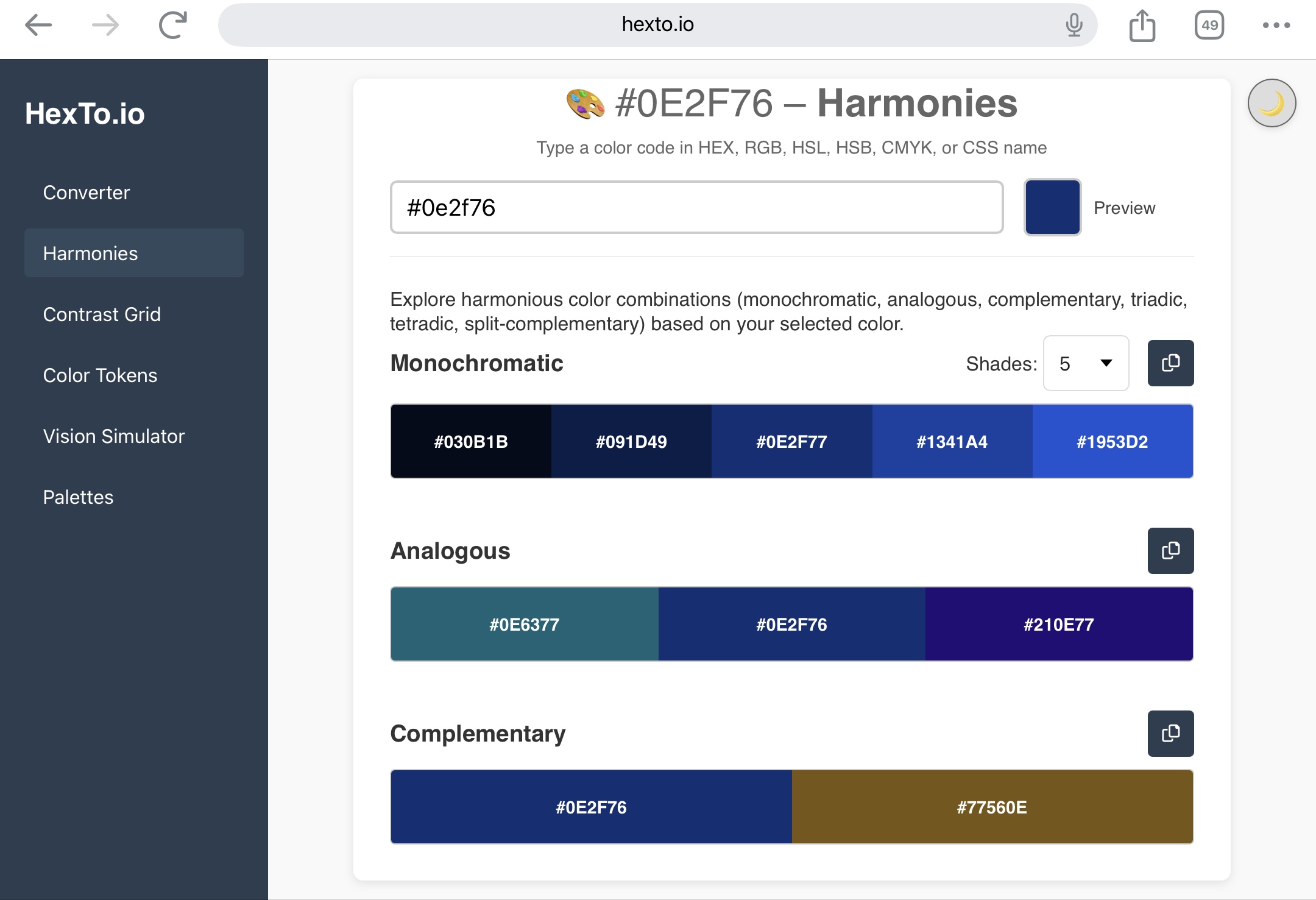 Harmonies Generator
