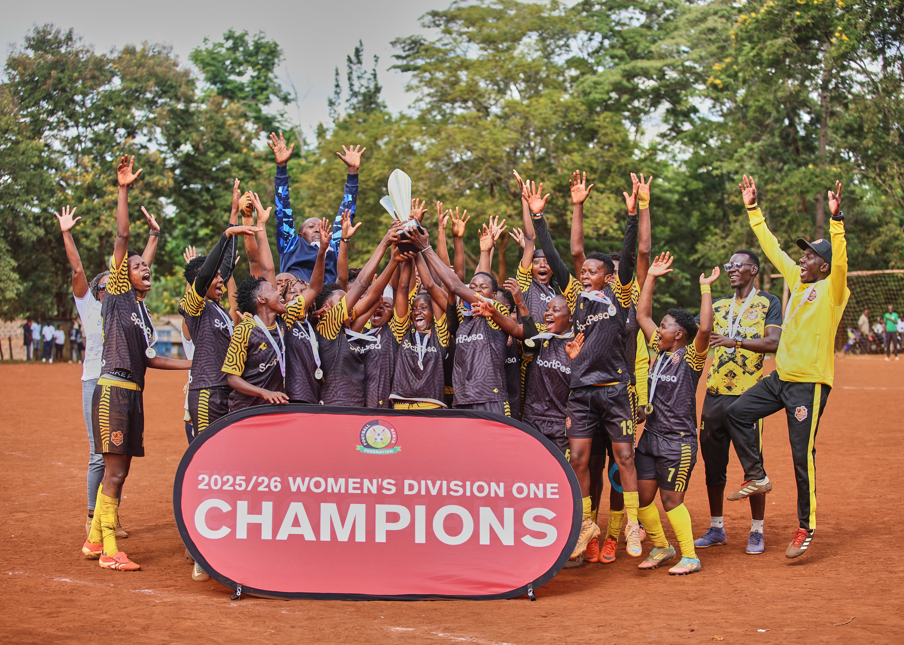 Roaring into the NATIONAL SUPER LEAGUE: MSEAL Lionesses Crowned FKF Women's Div one- Zone A Champions!!!