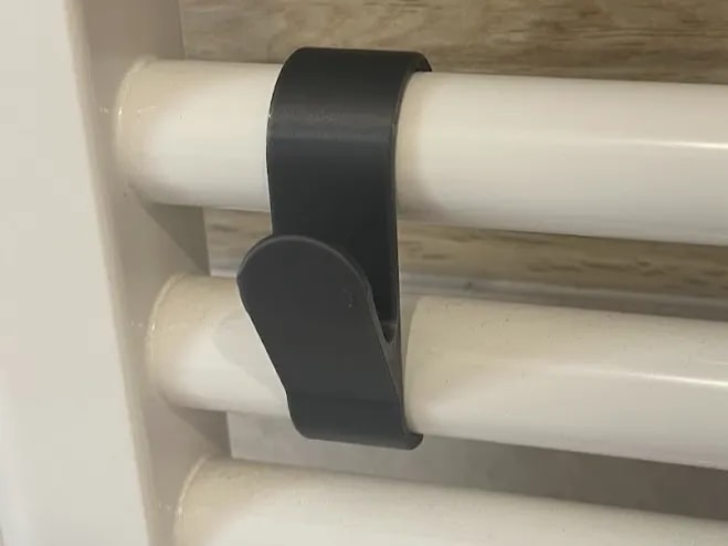 Crochet de salle de bain pour radiateur – Support sans perçage - Image 1
