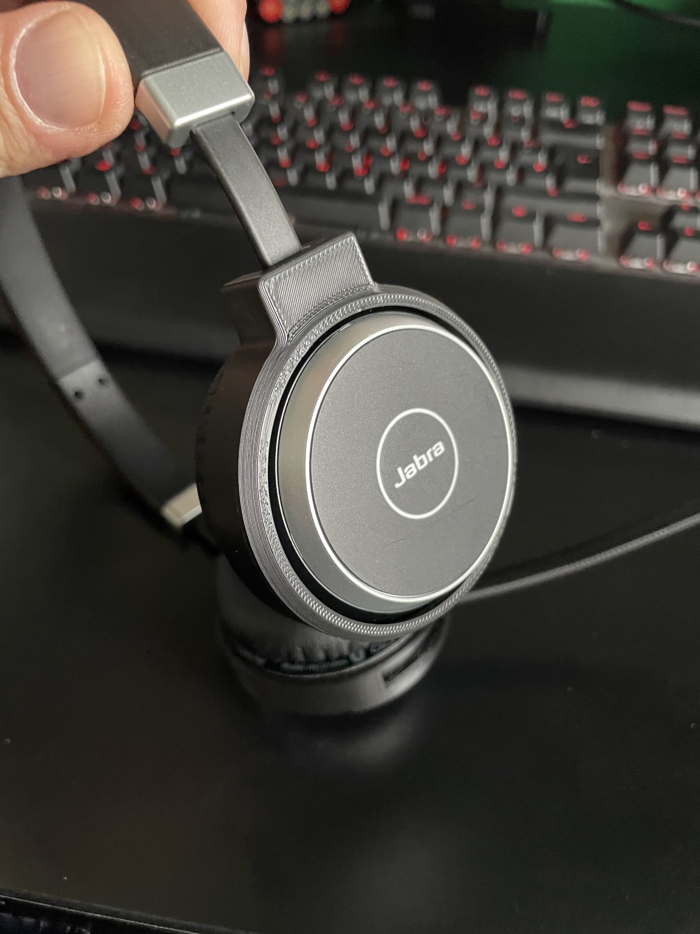 Anneau de réparation pour casque Evolve 65 – Fixation de charnière - Image 1