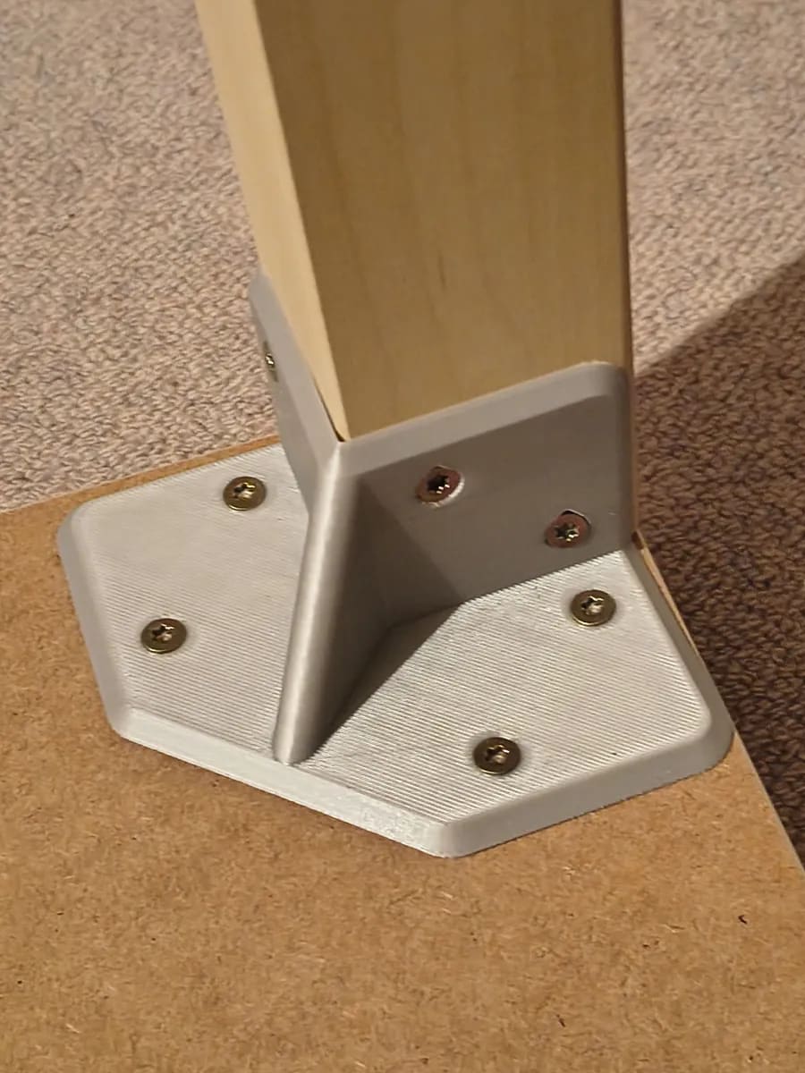 Renfort de pied pour table IKEA LACK – Lot de 2 – Stabilité renforcée