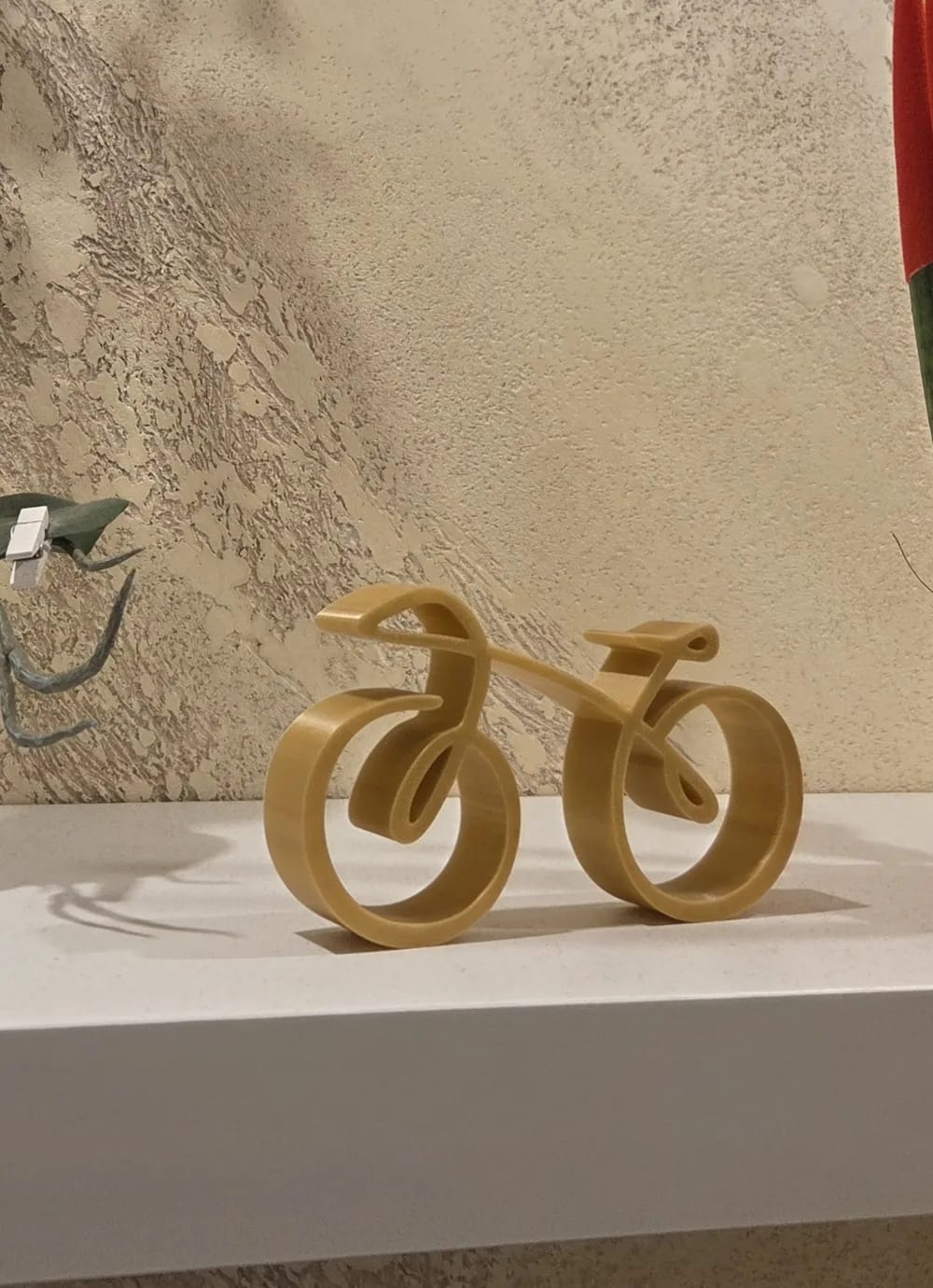 Sculpture Minimaliste de Vélo - Décoration Moderne