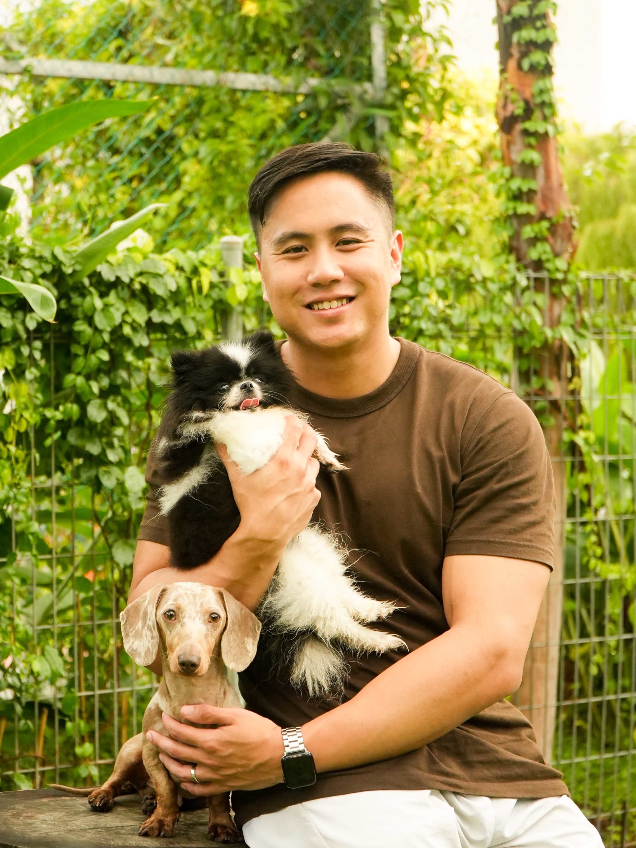 Pic with my dogs