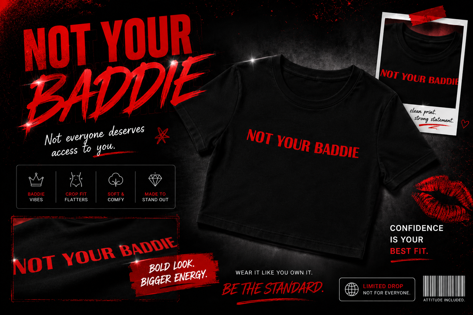 Not Your Baddie: Confidence Doesn't Need Permission