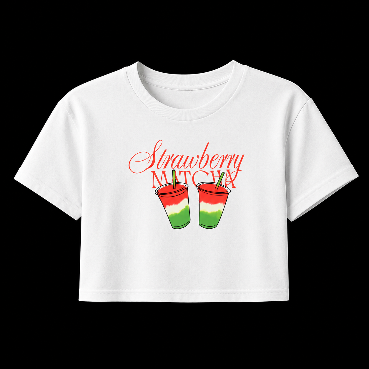 Matcha baby tee
