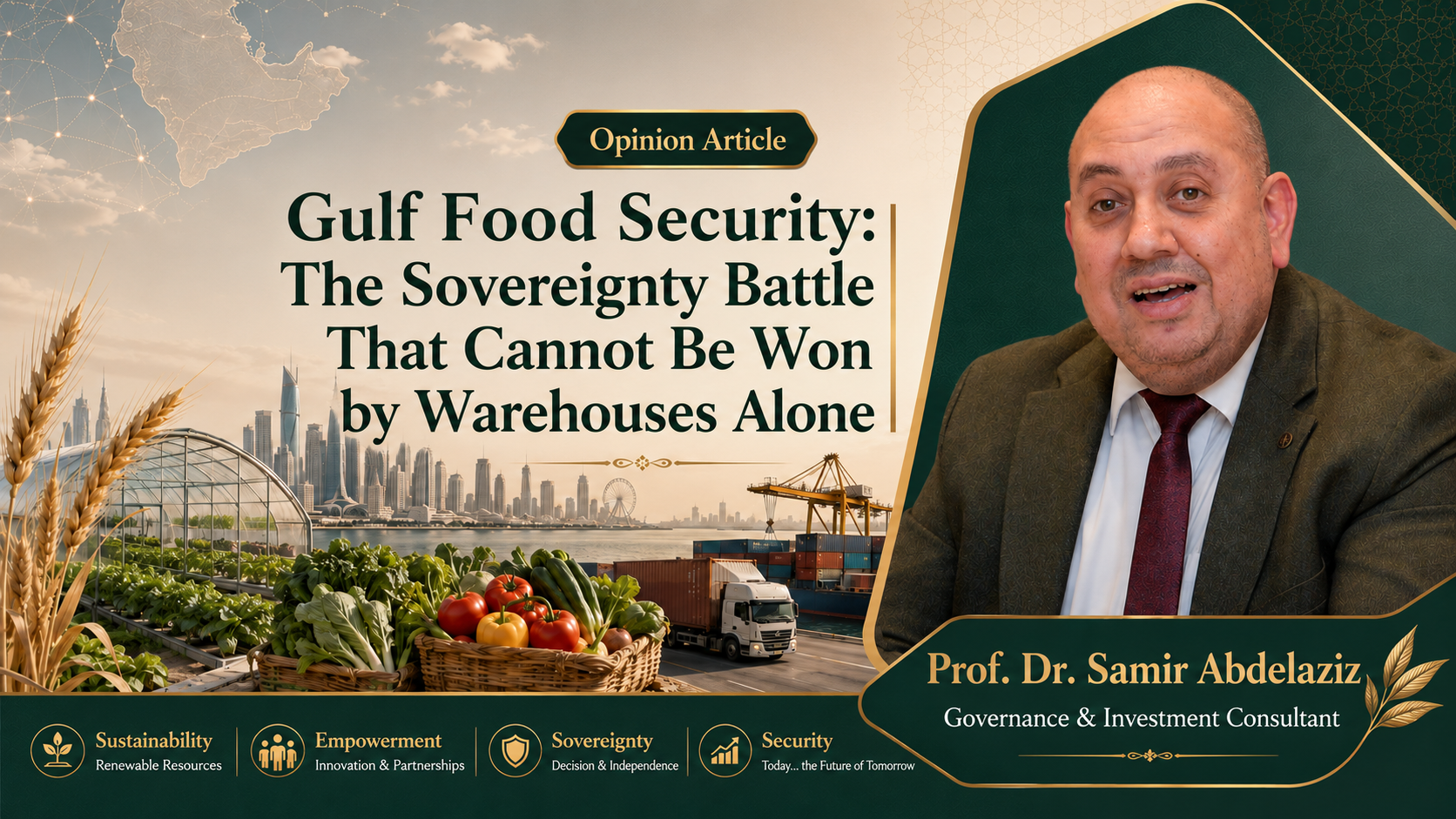 Gulf Food Security: The Sovereignty Battle That Stockpiles Alone Cannot Win