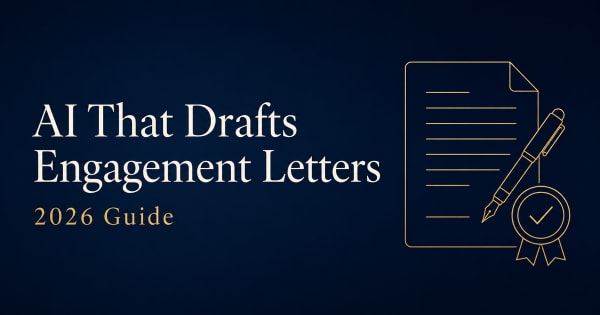 AI that drafts engagement letters — 2026 guide