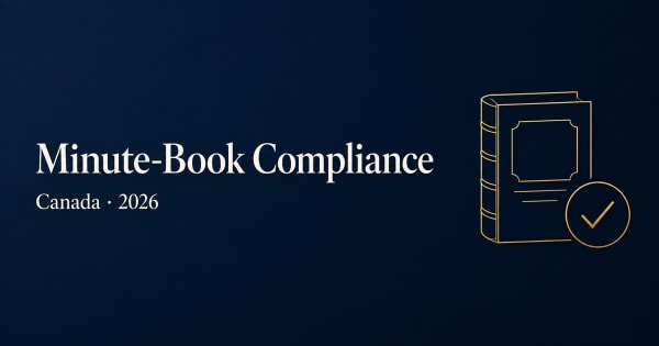 AI minute-book compliance software for corporate lawyers Canada, 2026 guide