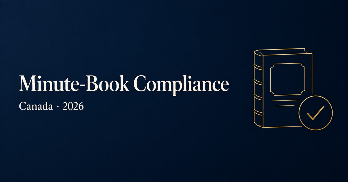 AI minute-book compliance software for corporate lawyers Canada, 2026 guide