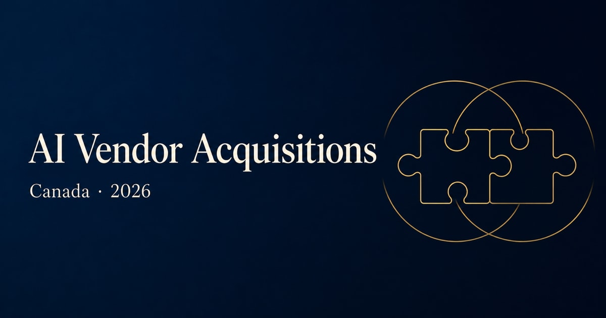 Legora/Walter AI acquisition, Canadian legal-AI vendor-consolidation guide