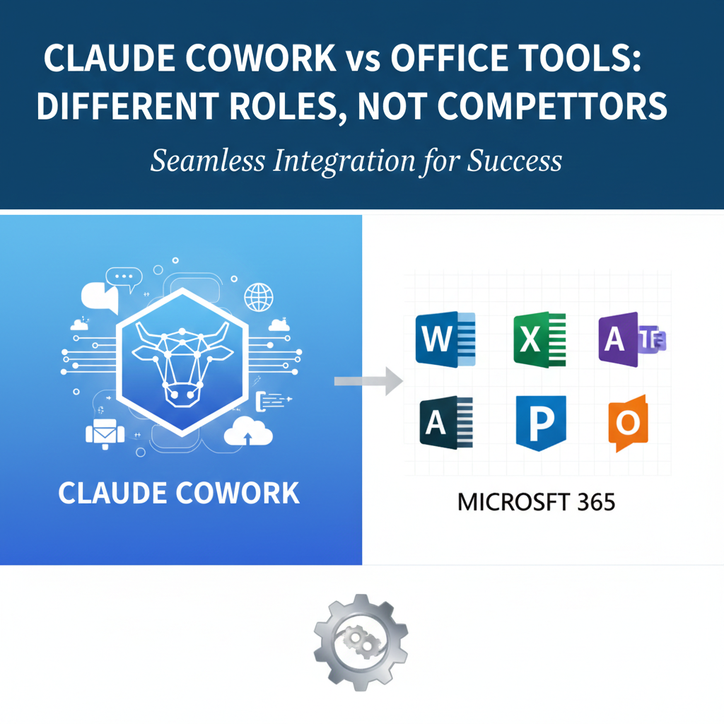 image showing the difference between claude cowork and office tools