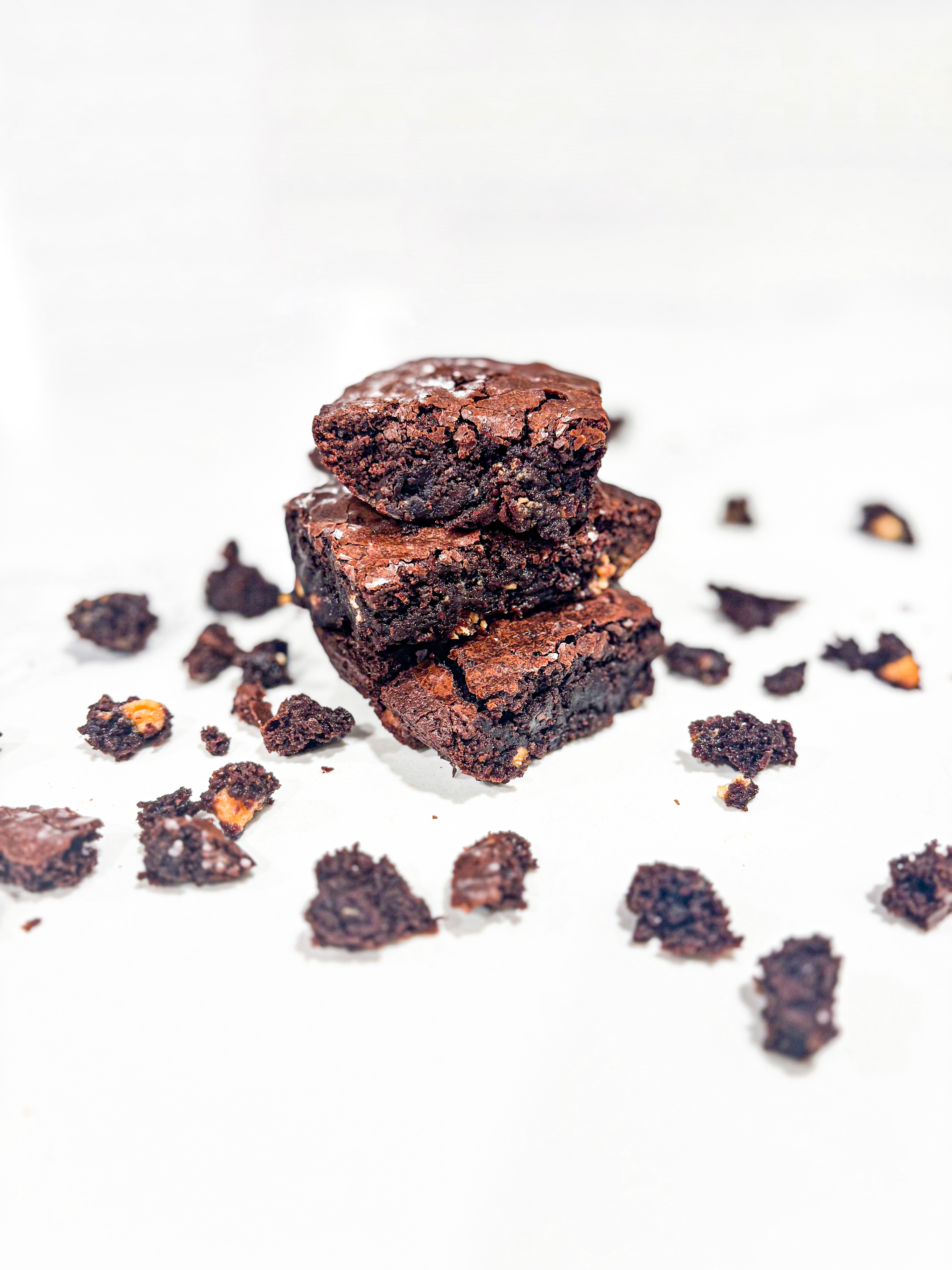 Fudge White Chocolate Chip Brownies