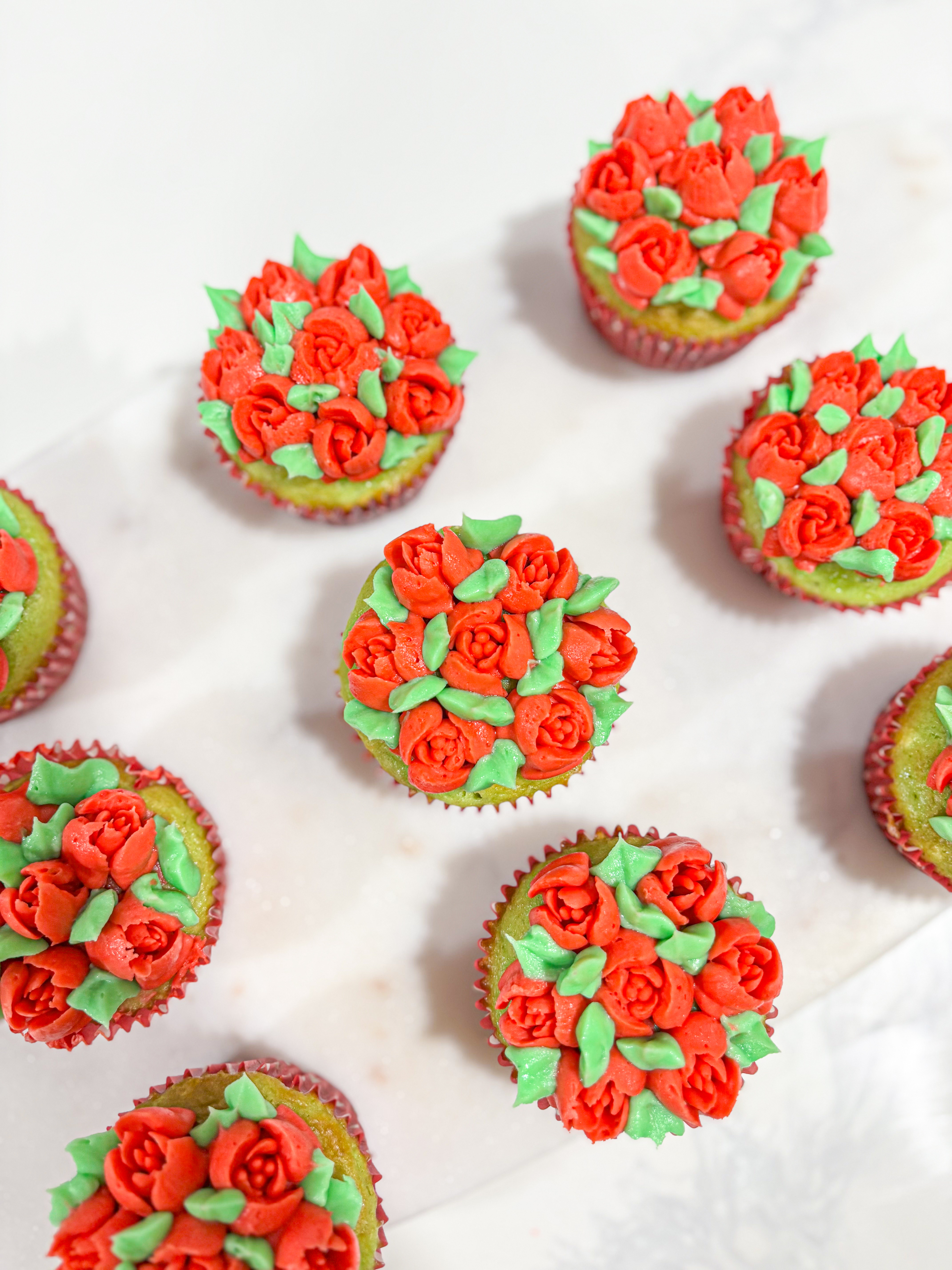 Pandan Cupcakes