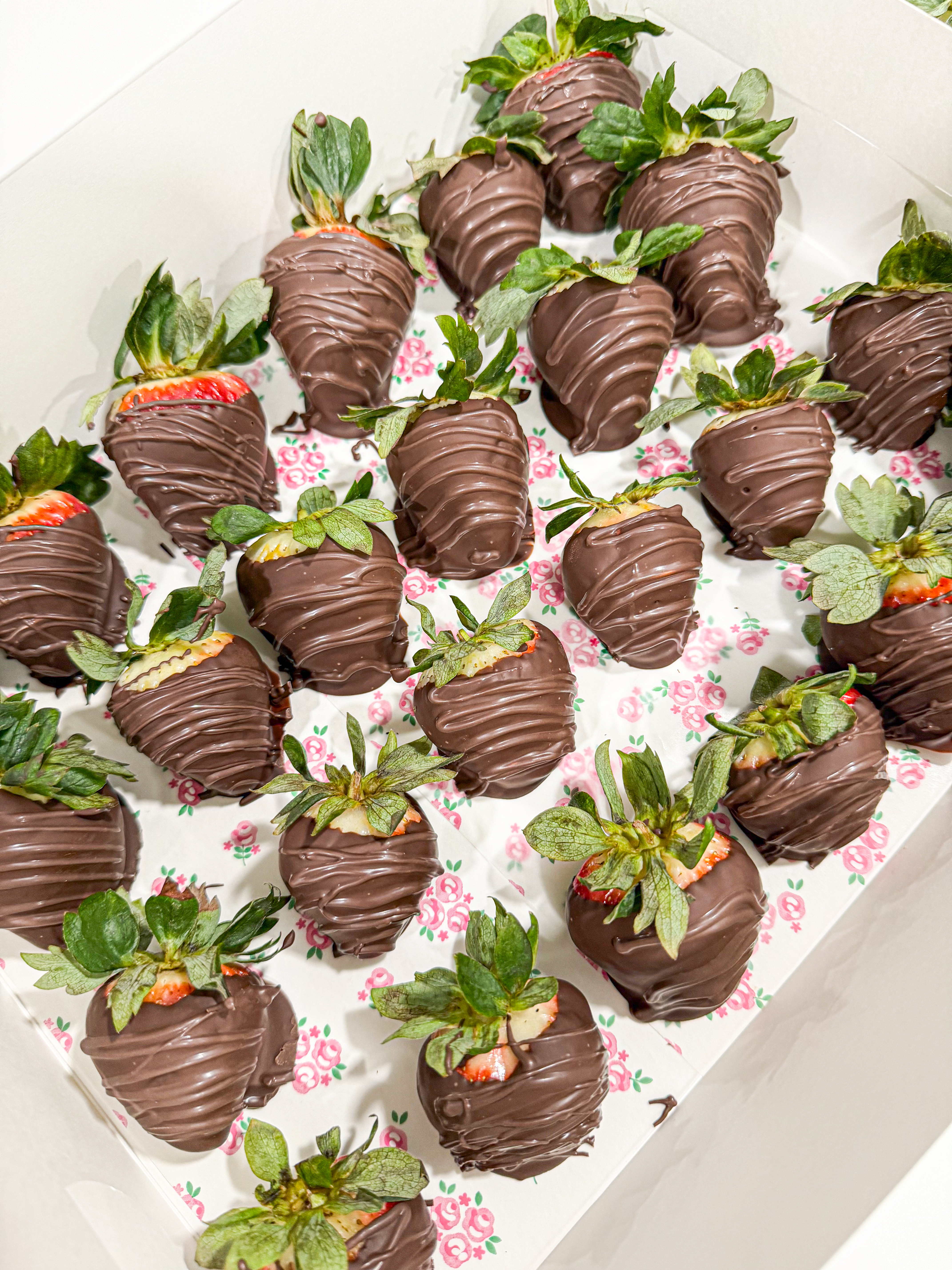 chocolate covered strawberries