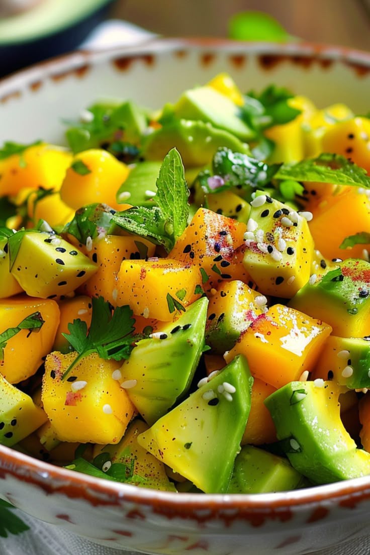 Avocado Mango Salad