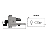 Sikkerhetsblokk SB4E - 350 bar