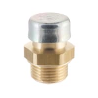Pusteplugg i stål  | 1/2 BSP | 0.25 bar