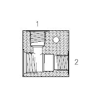 Ventilhus | Rørmontert | S20/2 | 1/4' BSP | Stål | 350 bar | 20-LO-B05/FE